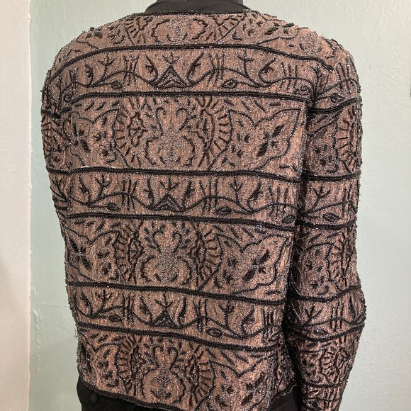 Beaded Dress Jacket S - Picture 6 of 7